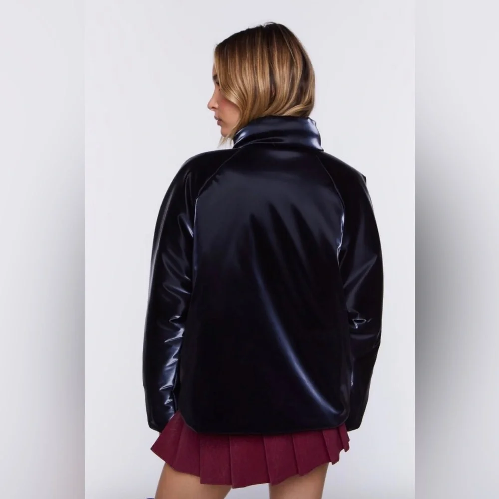 Open-Front Puffer Jacket - Picture 4 of 7